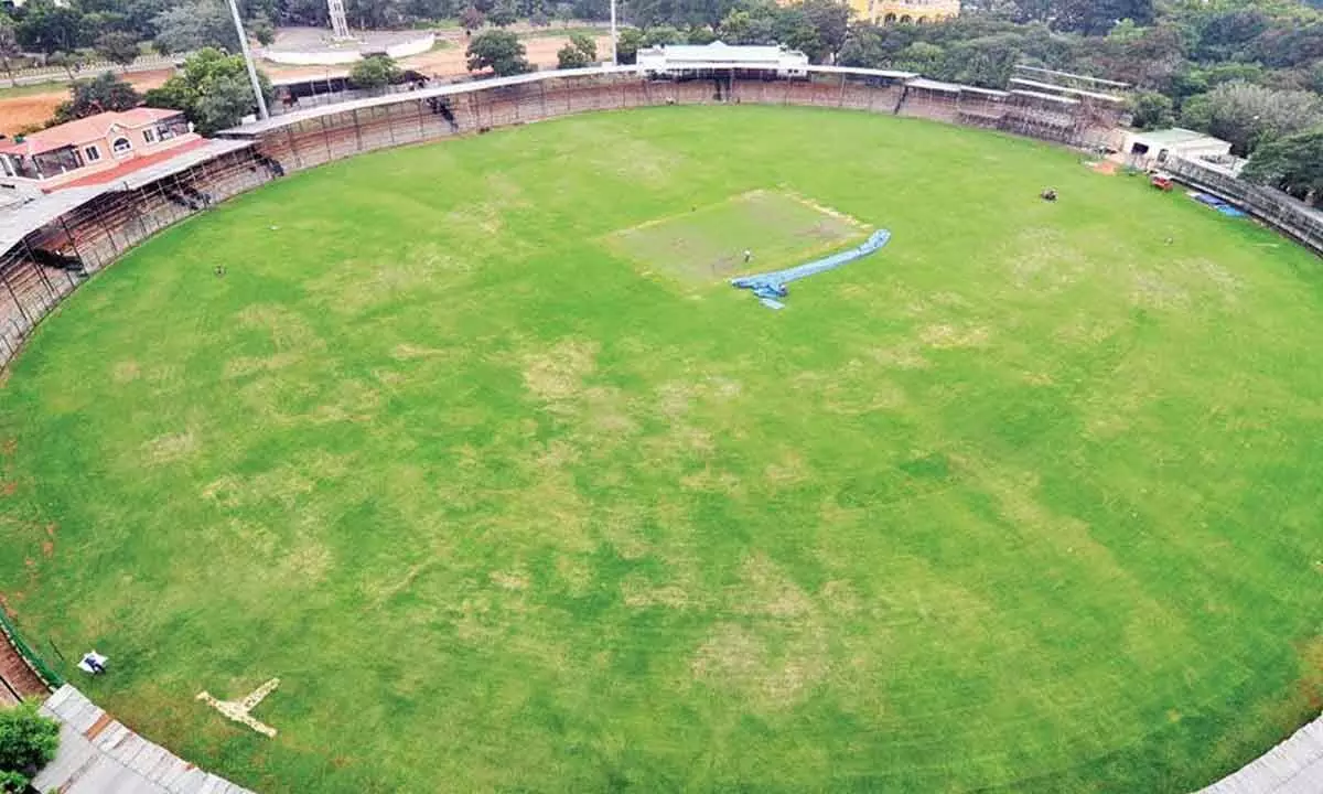 Cricket stadium in mysore